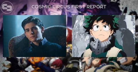 First Report Live Action My Hero Academia Movie Cast Reveal