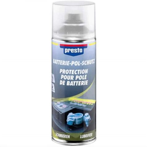 Batteriepolschutz Presto 400ml Spraydose Sprühfett Korrosionsschutz ...