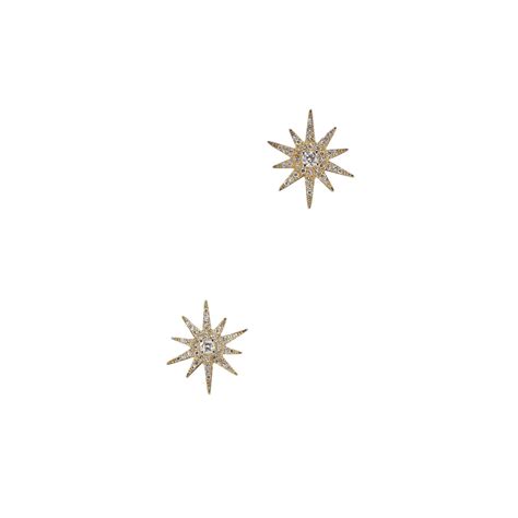 Kai Linz Diamond Starburst Stud Earrings Mitchell Stores