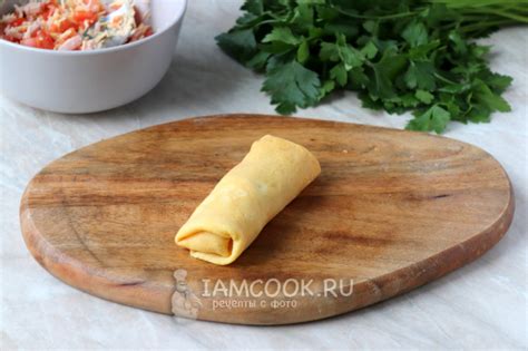 Блины с ветчиной, сыром и помидорами — рецепт с фото пошагово