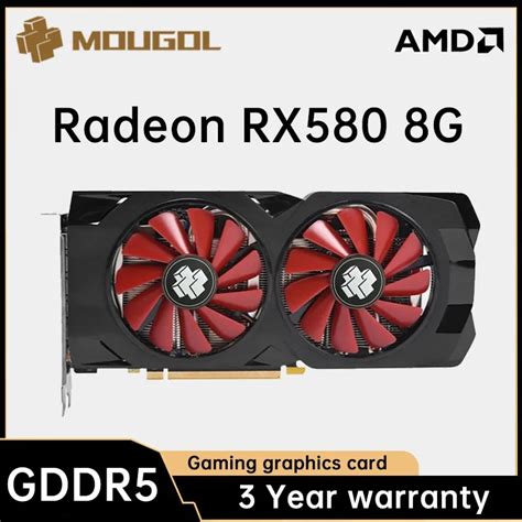 Mougol Full New Amd Radeon Rx G Graphics Card Gddr Memory Video