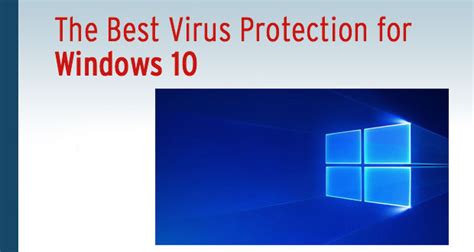 Windows Windows Defender Fait Il Partie Des Meilleurs Antivirus