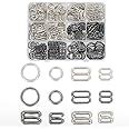 Amazon PCS Bra Strap Hooks For Sewing Swimsuit Tops Lingerie Rings Bathing Suit Clips