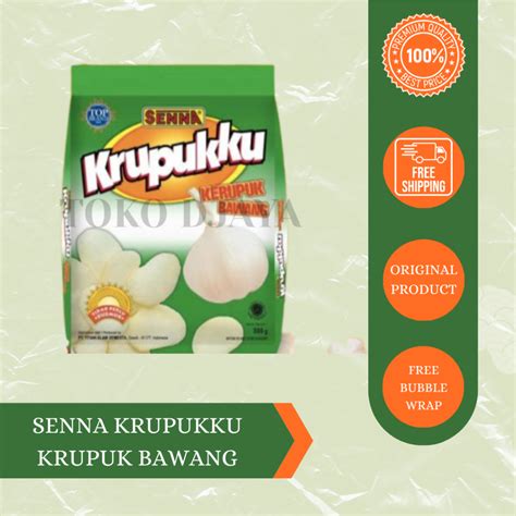 Jual Senna Krupukku Kerupuk Bawang G Shopee Indonesia