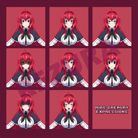 Lf Rias Gremory Vrchat 3d Model Ripperstore Forums