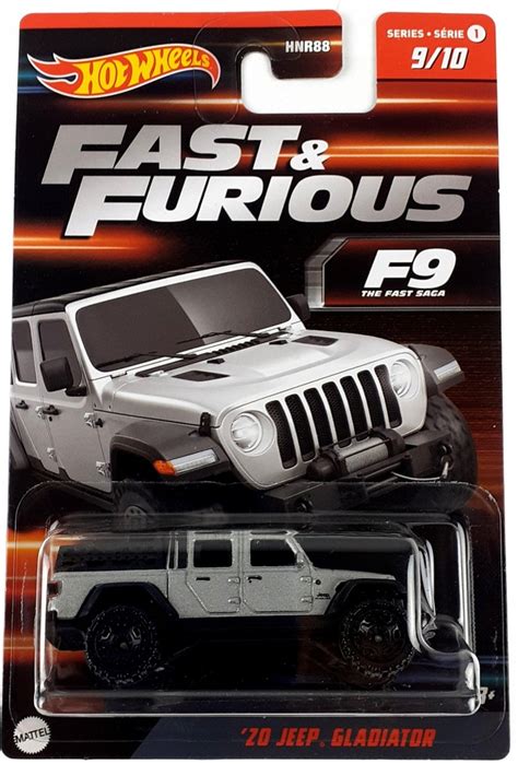 HOT WHEELS FAST FURIOUS 20 JEEP GLADIATOR 9 13787345323 Oficjalne Archiwum Allegro