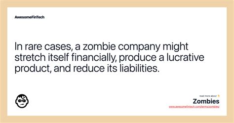 zombies awesomefintech blog