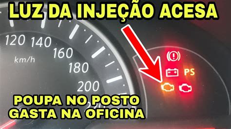 LUZ DA INJEÇÃO ELETRÔNICA ACESA E AGORA YouTube