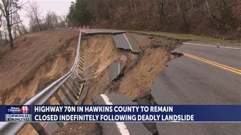 Tdot Sr 70 Landslide May Get Bigger Youtube