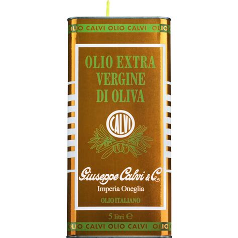 Calvi Olio Extra Vergine Di Oliva Filtrato 5 000 Ml Piccantino