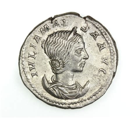 Julia Maesa Grandmother Of Elagabalus AD 218 222 Silver Antoninianus