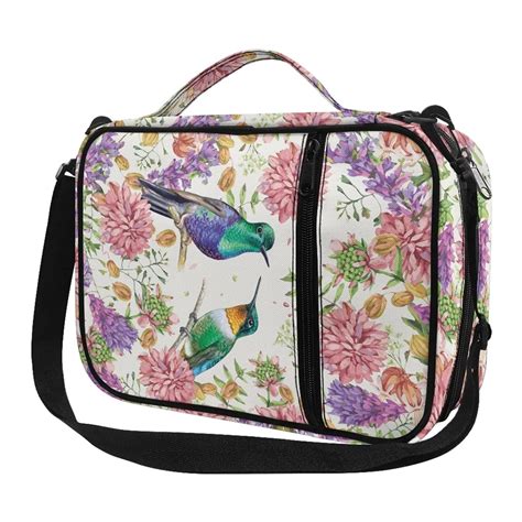 Renewold Women Bible Case With Shoulder Strap For Women Hummingbird