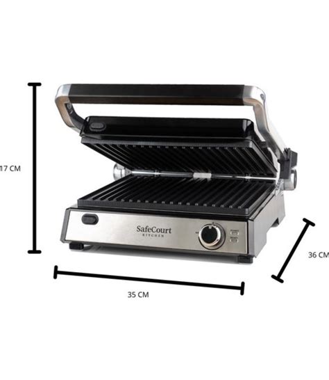 Koop Tweedekans Safecourt Kitchen Tosti Apparaat Grill Apparaat