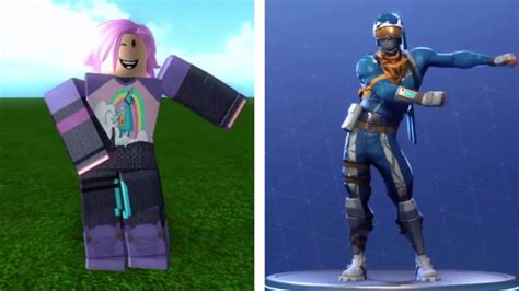 Fortnite Dances In Roblox Youtube