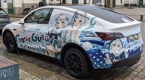 Gura Car Spotted At Dedeco In Dresden Germany Rhololive