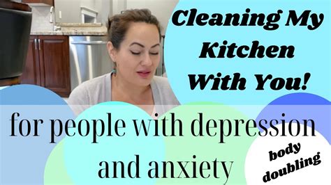 Adhd Body Doubling Cleaning The Kitchen Youtube