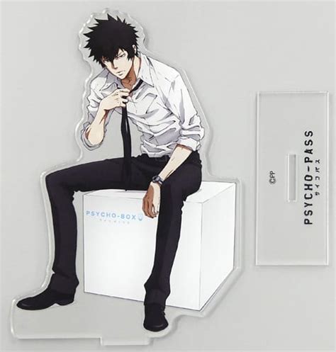 駿河屋 狡噛慎也 Production Ig 描き下ろしアクリルスタンド 「psycho Pass サイコパス」 Psycho Box