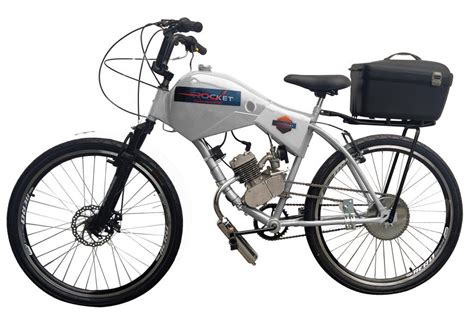 Bicicleta Motorizada Rocket Spitfire Cc Cargo Carenagem