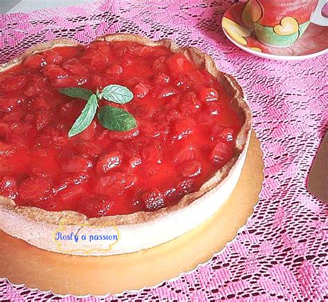 CROSTATA CON PANNA COTTA E FRAGOLE Rosly A Passion For Pastry