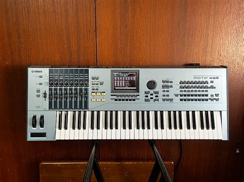 Yamaha Motif Xs6 Music Production Synthesizer Workstation Reverb