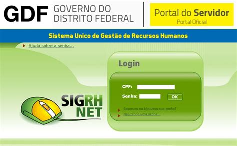 Contracheque GDF Como Acessar No Portal Do Servidor