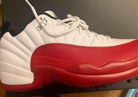 Date De Sortie De La Air Jordan 12 Golf Cherry Crumpe