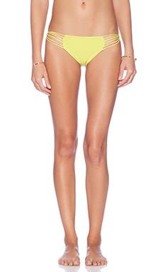 MIKOH Lanai Multi String Bikini Bottom In Plumeria REVOLVE