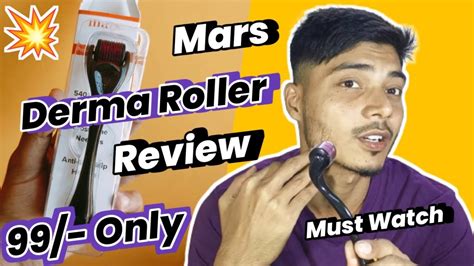 Best Derma Roller In India Mars Derma Roller Review How To Use