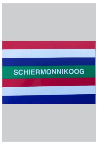 Sticker Vlag Van Schiermonnikoog SchiermonnikoogShop