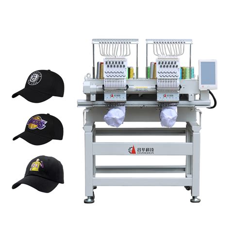 Single Head Needles China Flat Cap T Shirt Hat Embroidery Machine