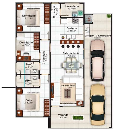 Planta Minha Casa Minha Vida Modelos E Projetos Eduardo