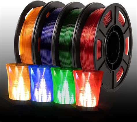 Iemai Petg Filament Mm Bundle High Speed Clear D Printer Filament