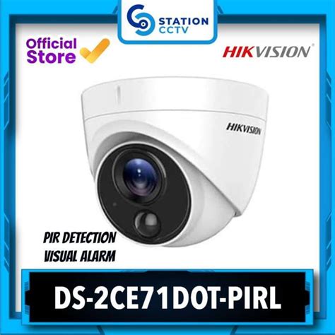 Jual CCTV Hikvision DS 2CE71D0T PIRL Visual Alarm Camera PIR