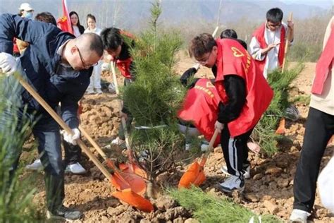 西安培华学院开展植树节系列活动 长安人