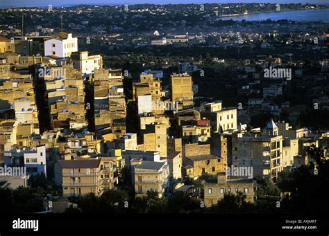 Carini A Town In The Province Of Palermo Sicily Italy Stock Photo