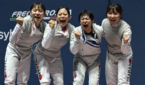 【フェンシング】2023世界選手権イタリアミラノ 女子フルーレ団体で日本チーム銅メダル獲得！ 公益社団法人日本フェンシング協会の