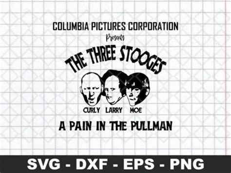 The Three Stooges Svg Cut File Vectorency