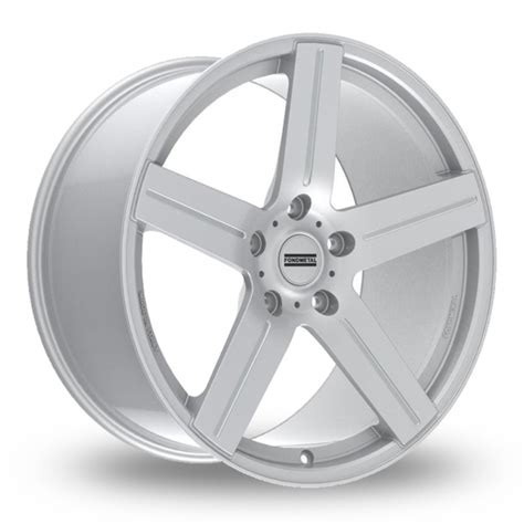 Fondmetal Stc Silver Wider Rear Alloy Wheels Wheelbase