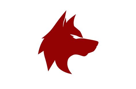 Red Wolf Logo - LogoDix