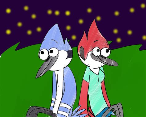 Mordecai and Margaret '-' by LotusTheKat on DeviantArt