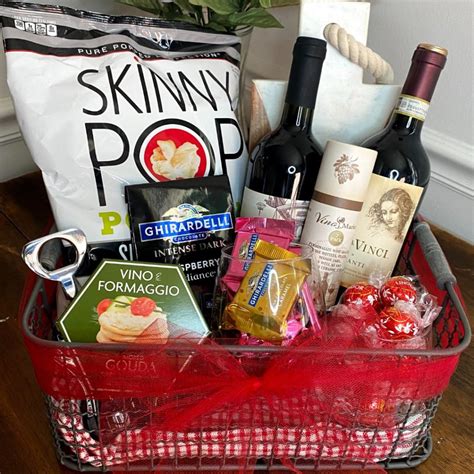 Wine Gift Basket {DIY} • Lifestyled By Sam (lifestyledbysam)