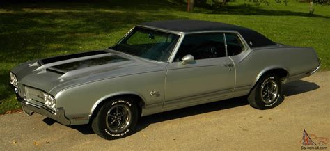 1970 Oldsmobile Cutlass Sx Hardtop Coupe Silver With Black Landau Top Interior