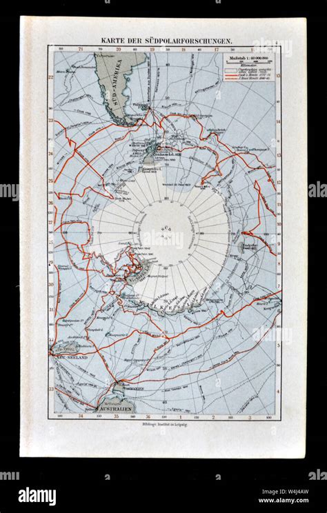 Map Old Antarctica Fotos Und Bildmaterial In Hoher Auflösung Alamy