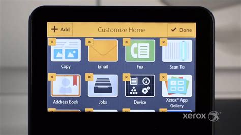 Xerox VersaLink Controller Customizing The Home Screen YouTube