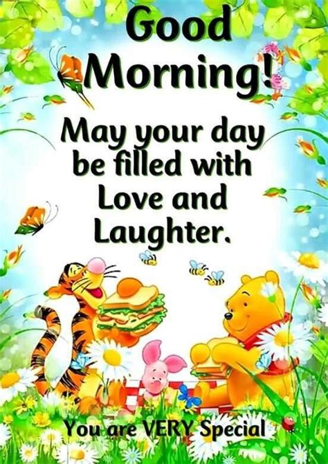 Winnie The Pooh And Friends Good Morning Wishes Pictures Photos And