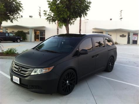 Blacked Out Honda Odyssey