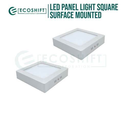 Ecoshift W W W Surface Mounted Square Led Panel Light Eco Sdp