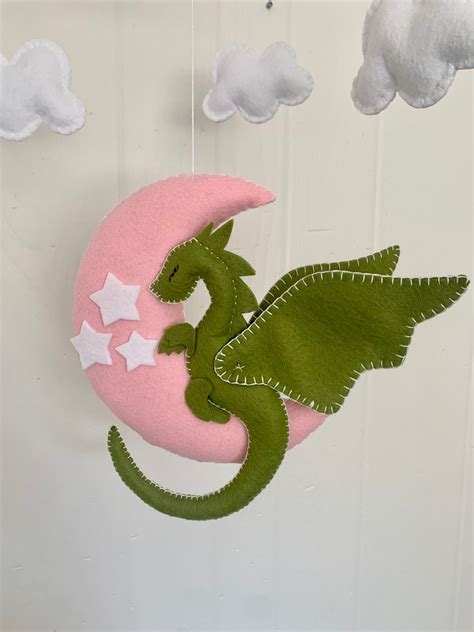 Dragon Baby Mobile Baby Mobile Dragon Dragon Nursery Etsy