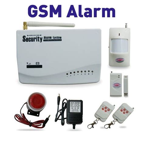 Mhz Wireless Gsm Home Security Alarm System With Hk Post