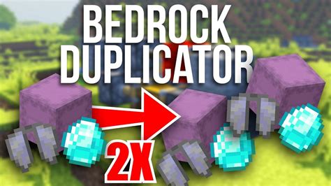 Item Duplication Glitch For Minecraft Bedrock Youtube